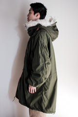 [~ 80's] สหรัฐอเมริกา M-65 Fishtail Parka Size.medium "Full Set"