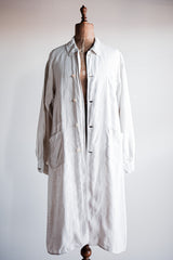 【~30's】French Vintage Linen Coat "Belle Jardiniere"
