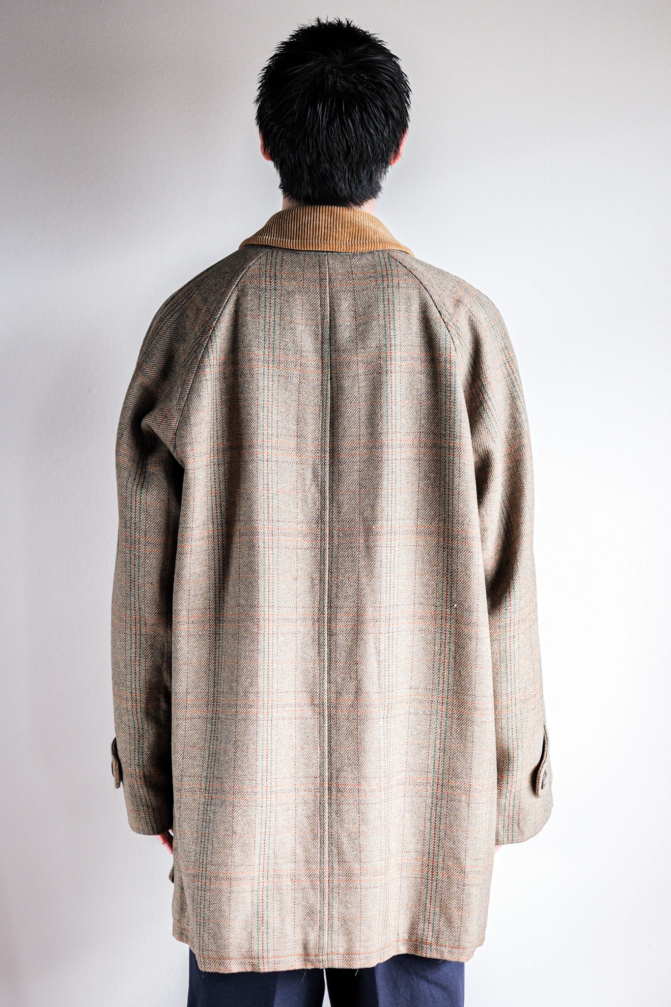 [~ 90's] Old Invertere Corduroy Collar Wool Veste