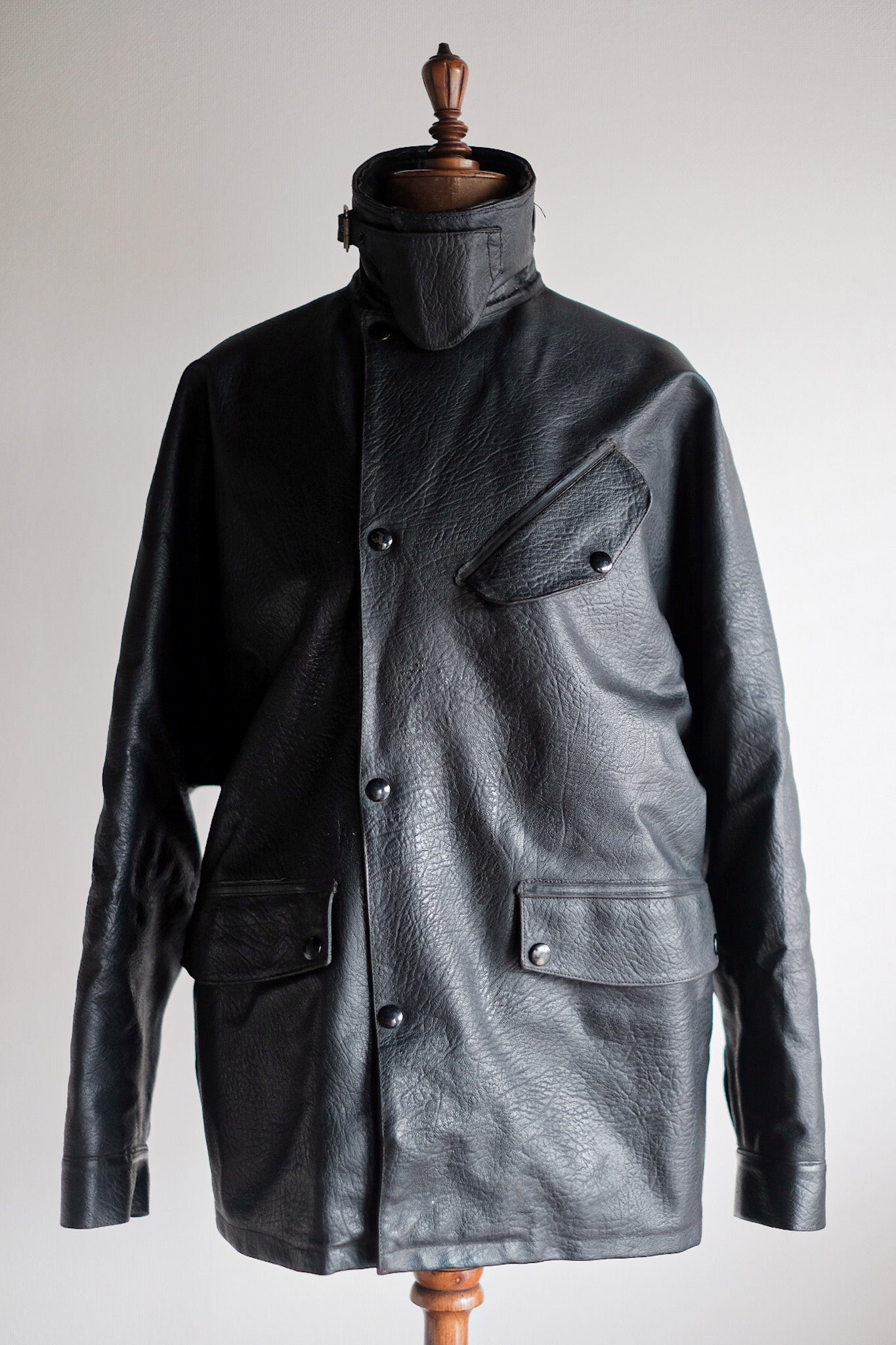 ［~50's］Vintage Belstaff P.V.C Suit "BLACK PANTHER"