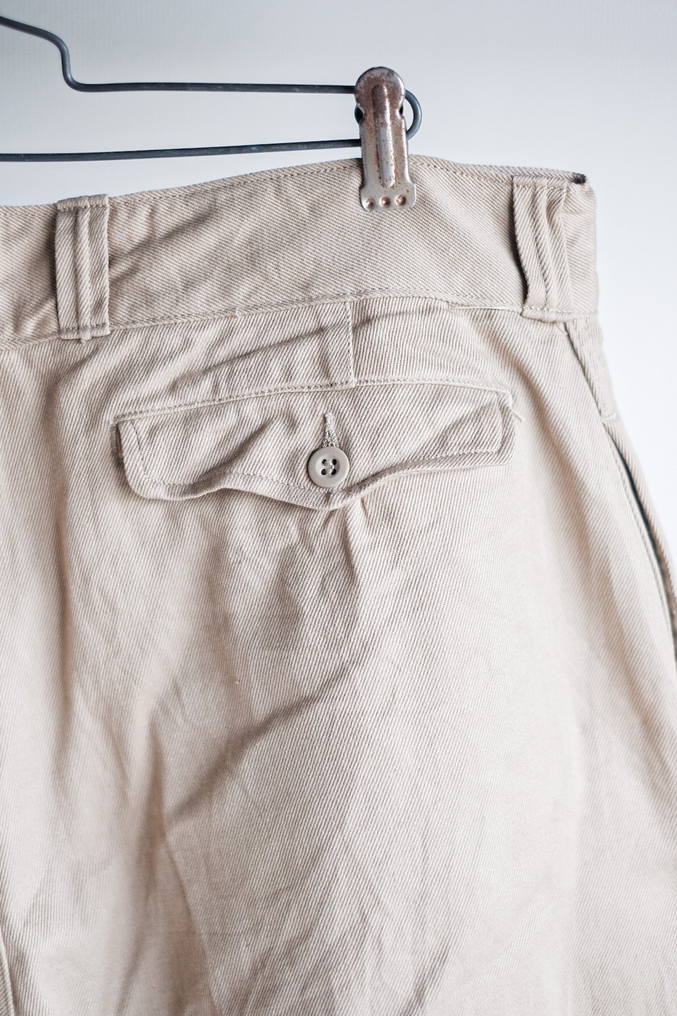 ［~60's］French Army M52 Chino Trousers Size.15