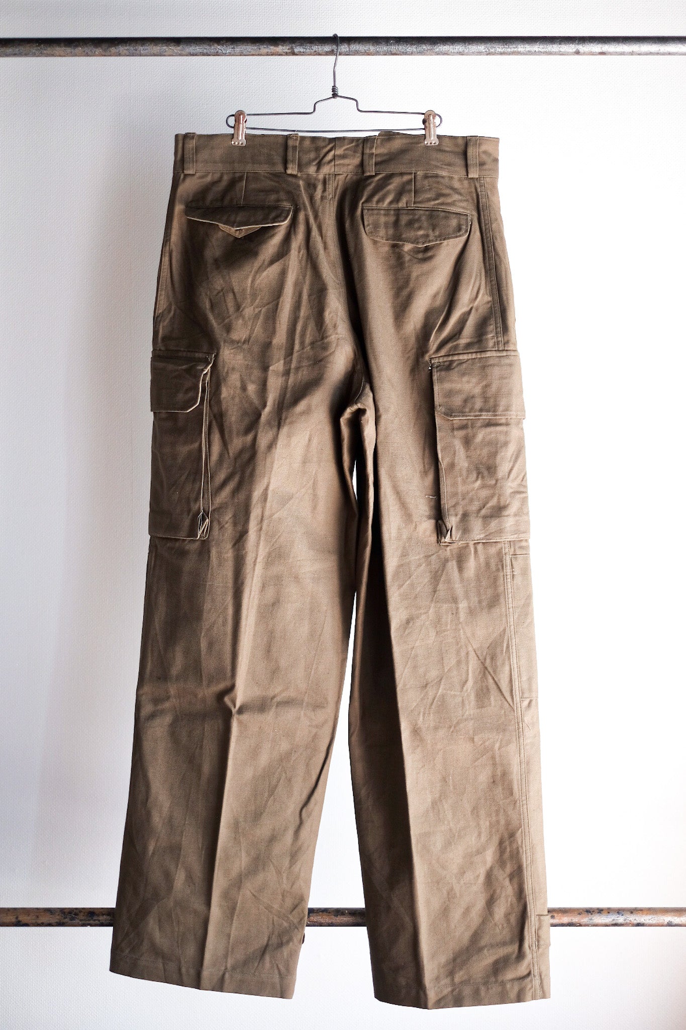 ［~50's］French Army M47 Field Trousers Size.45 "Dead Stock"