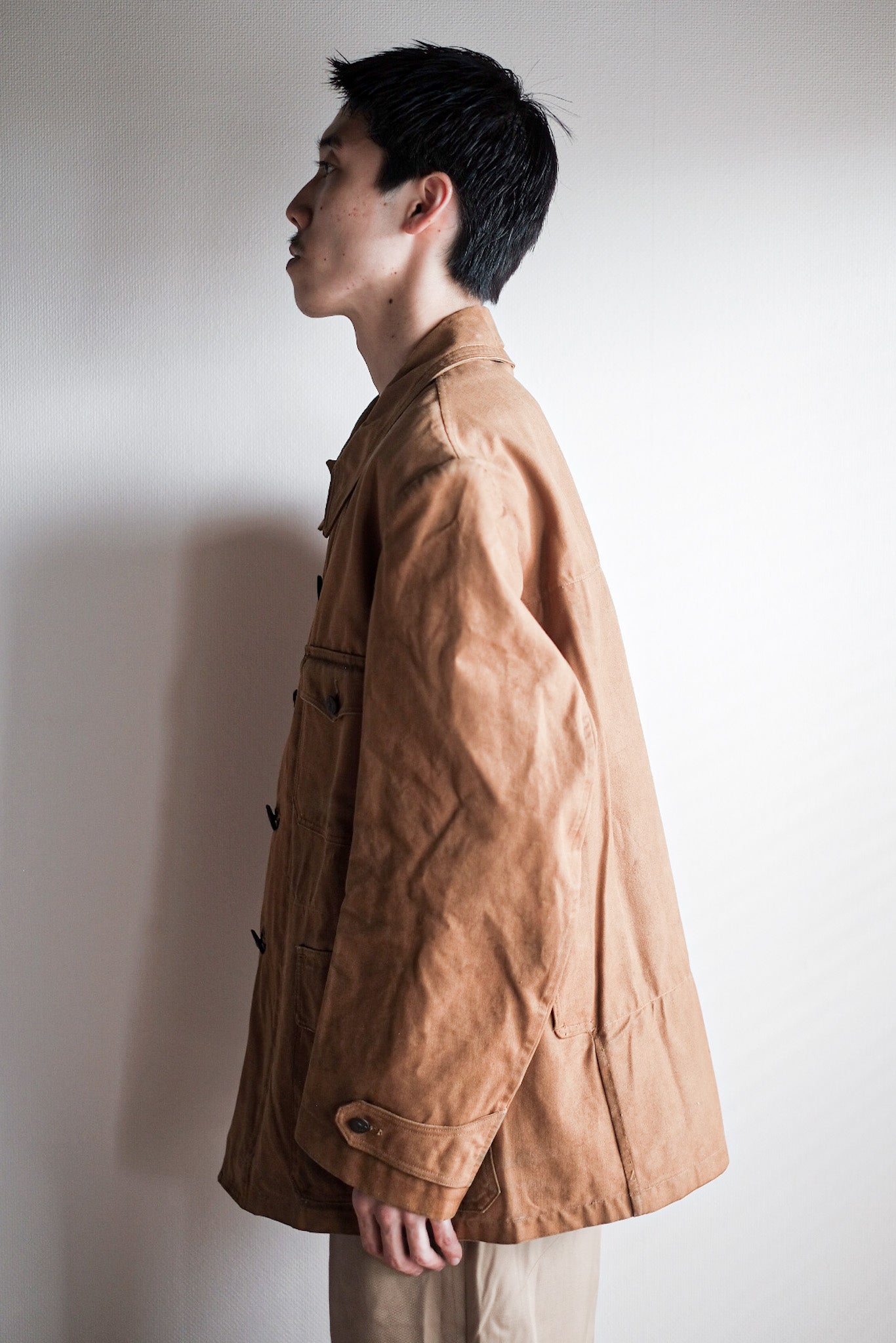 [~ 30's] French Vintage Cotton Hunting Jacket