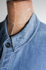 [~ 40's] แจ็คเก็ตงาน Moleskin ของ French Vintage Blue Work