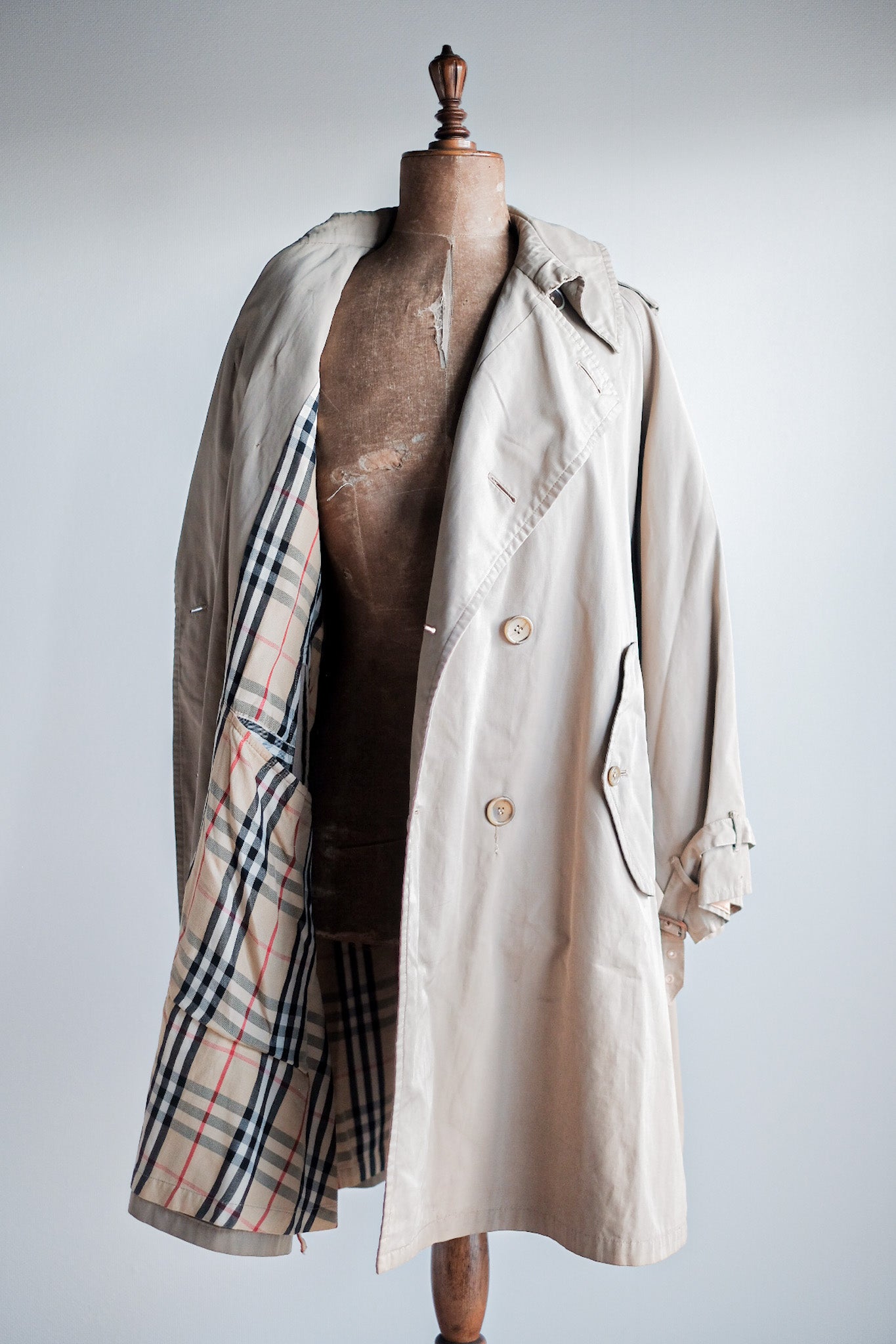 ［~60's］Vintage Burberry's Single Raglan Trench Coat "COMMANDER Ⅱ"