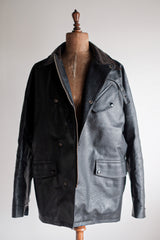 [~ 50's] Belstaff Vintage P.V.C Suit "Black Panther"