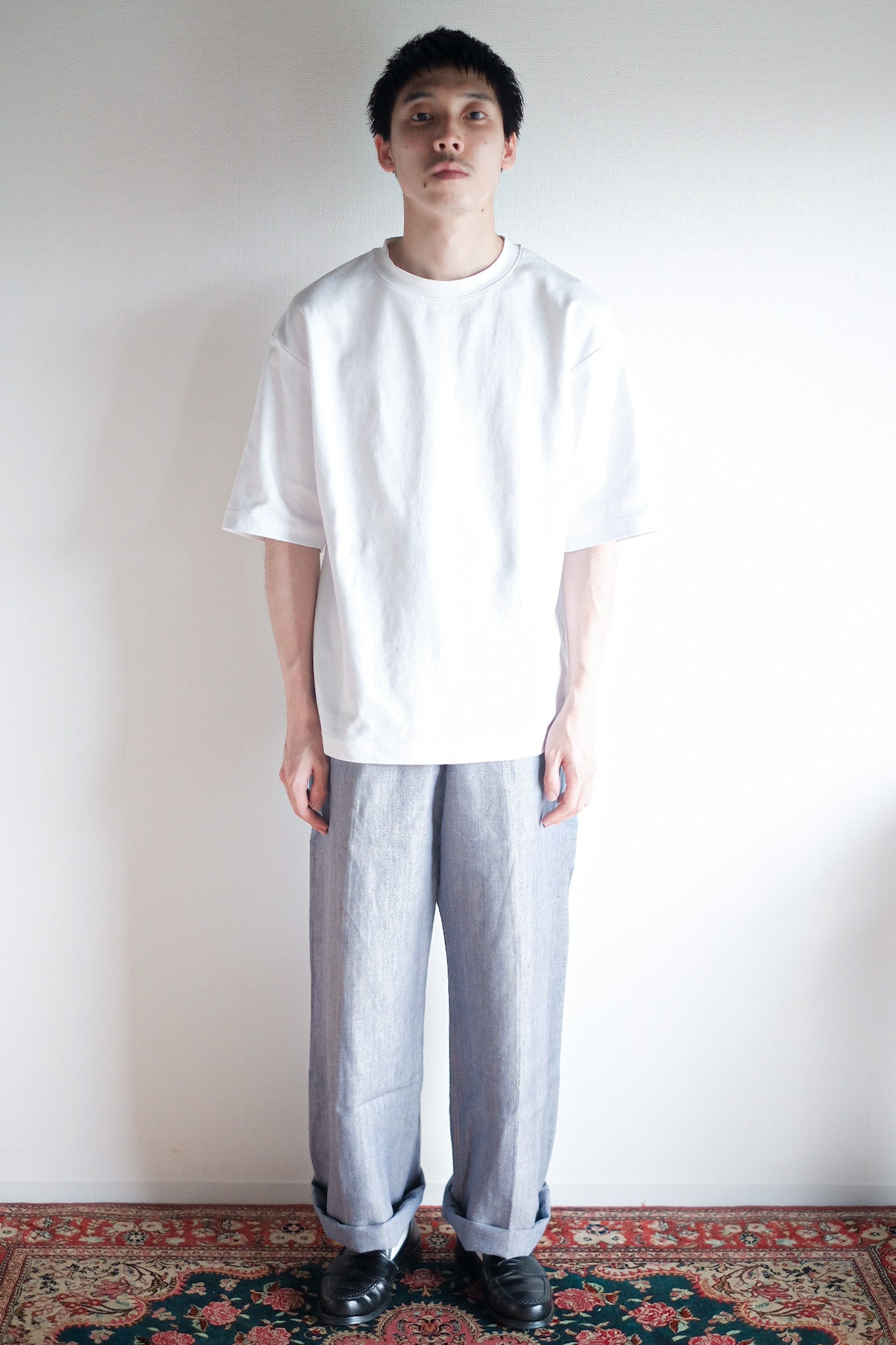 [~ 50's] French Navy Ramie Linen Sailor Pant