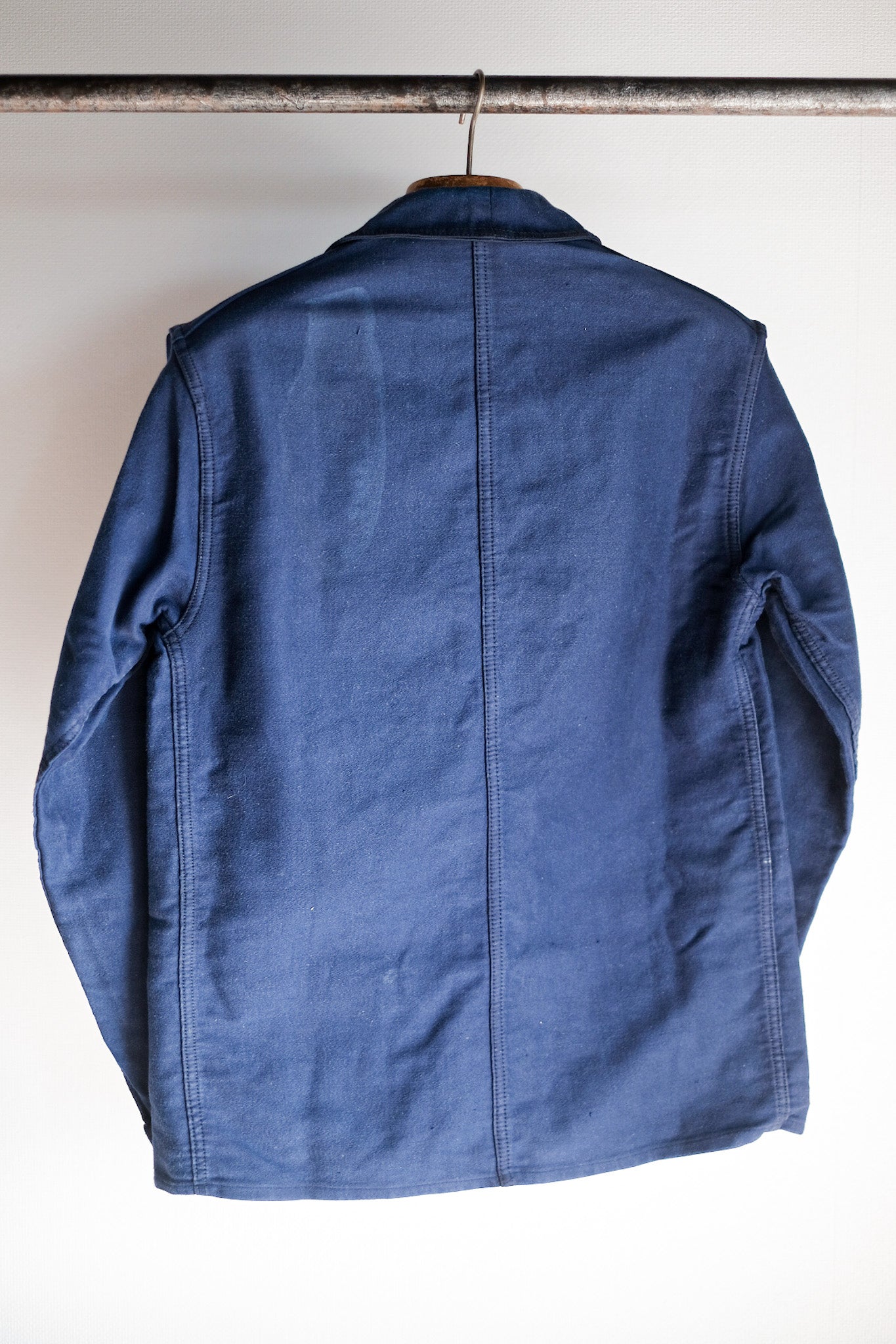 ［~50's］French Vintage Blue Moleskin Work Jacket