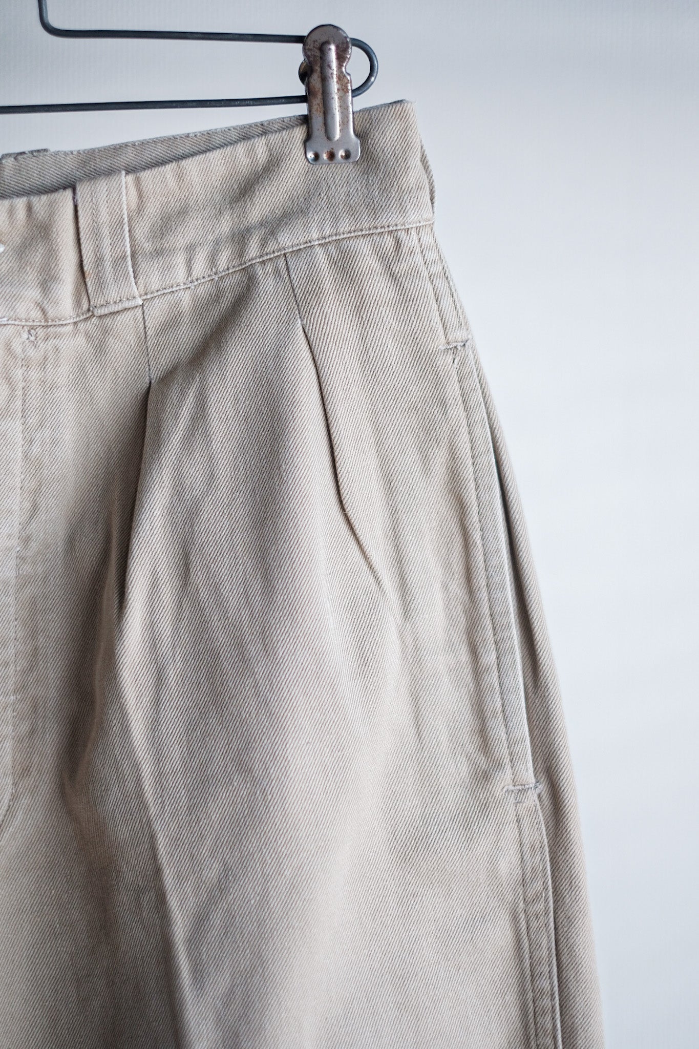 【~60's】French Army M52 Chino Trousers Size.11