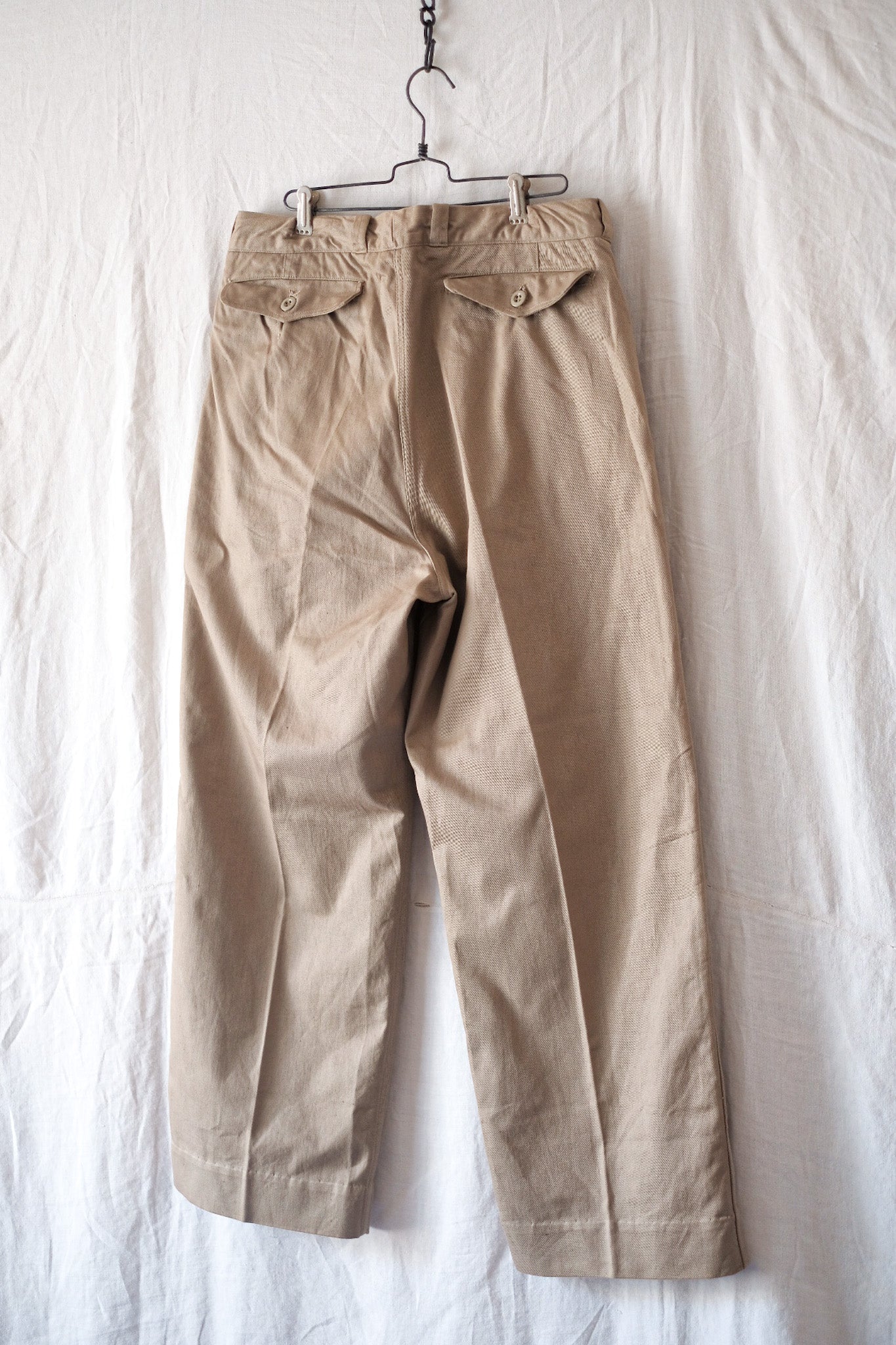 [~ 60's] Taille des pantalons chino de l'armée française M52.33