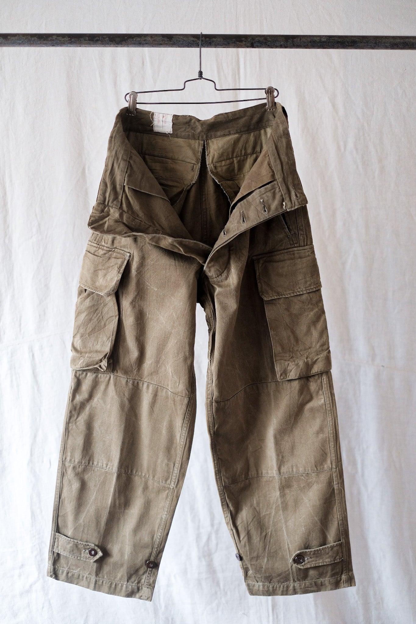 [~ 60's] French Army M47 Field Trousers Size.11