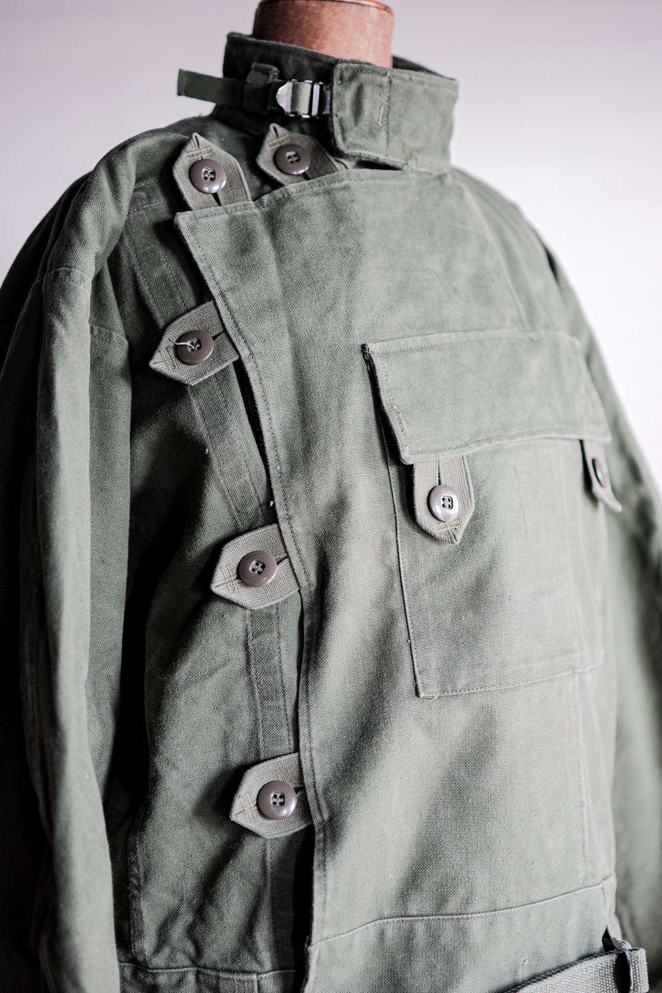 ［~60's］Swedish Army Dispatch Rider Motorcycle Jacket With Liner Size.C52