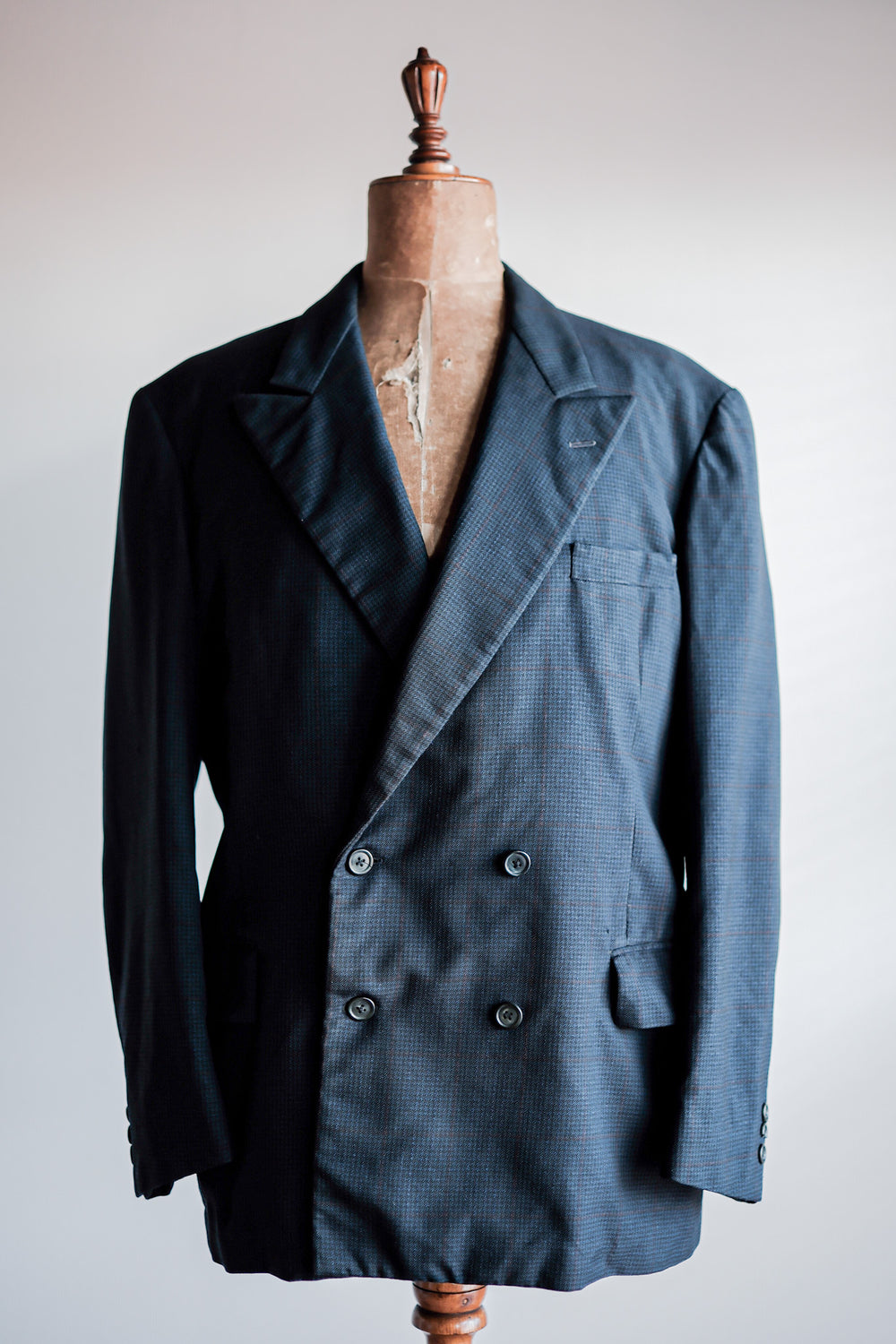 【~40's】French Vintage Double Breasted Suits Set Up "Belle Jardiniere"
