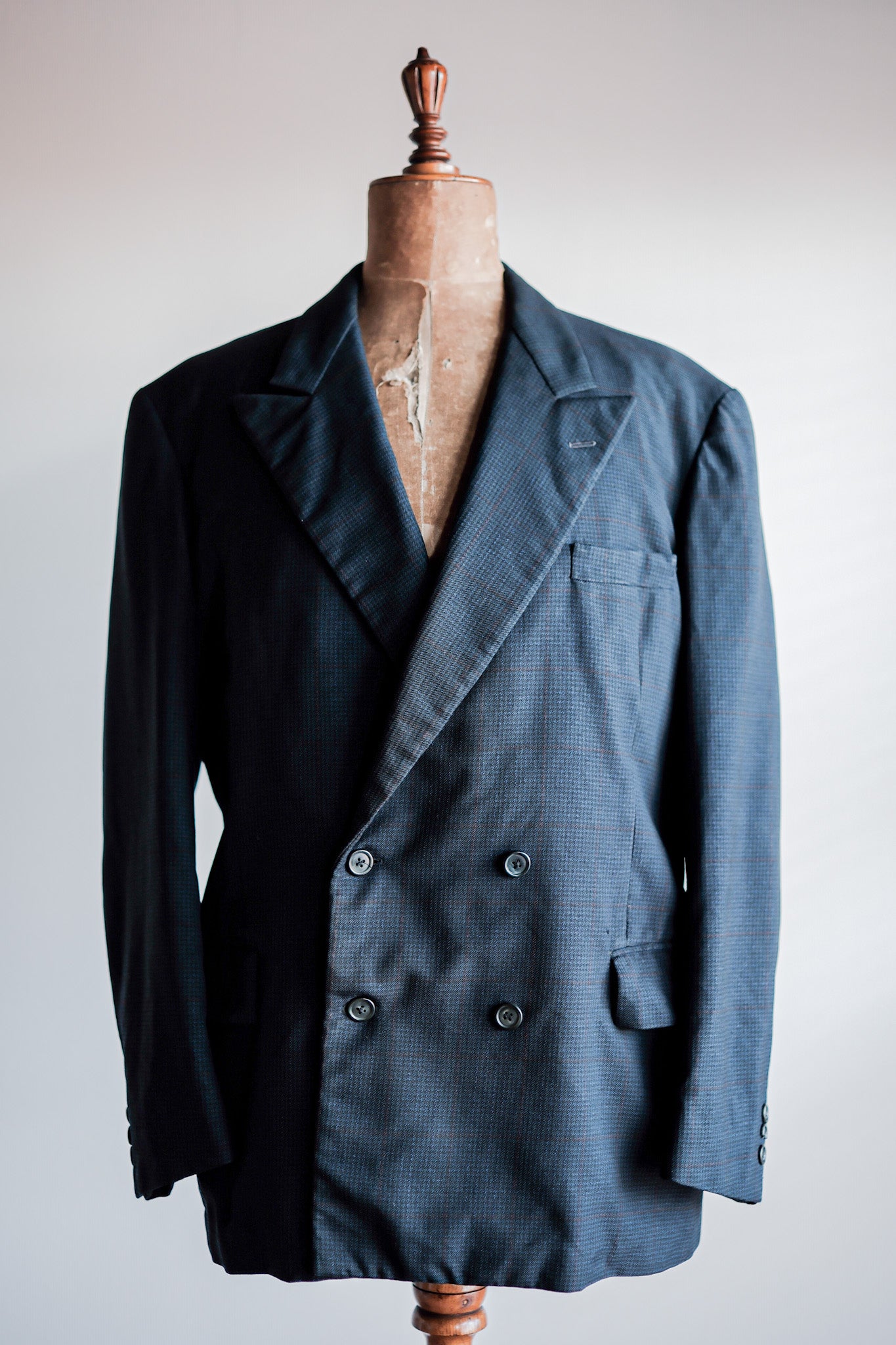 ［~40's］French Vintage Double Breasted Suits Set Up "Belle Jardiniere"
