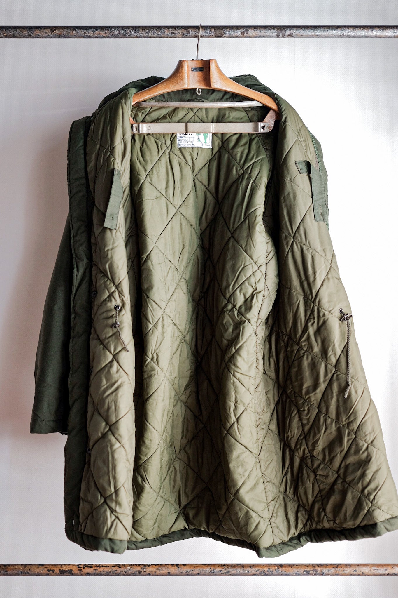 ［~90's］Swedish Army M-90 Cold Weather Parka Size.190-75