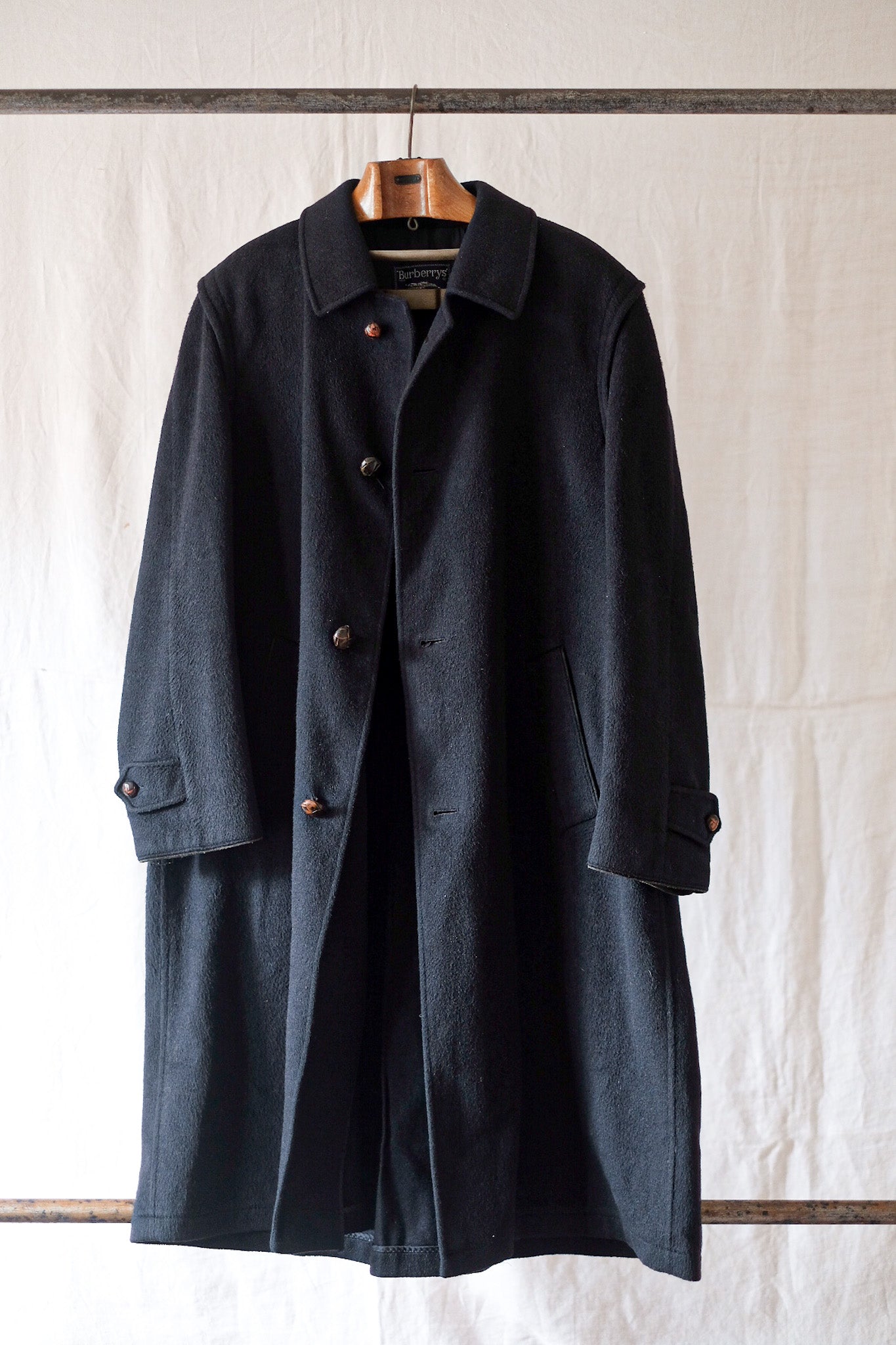 80's] Vintage Burberry's Loden Coat