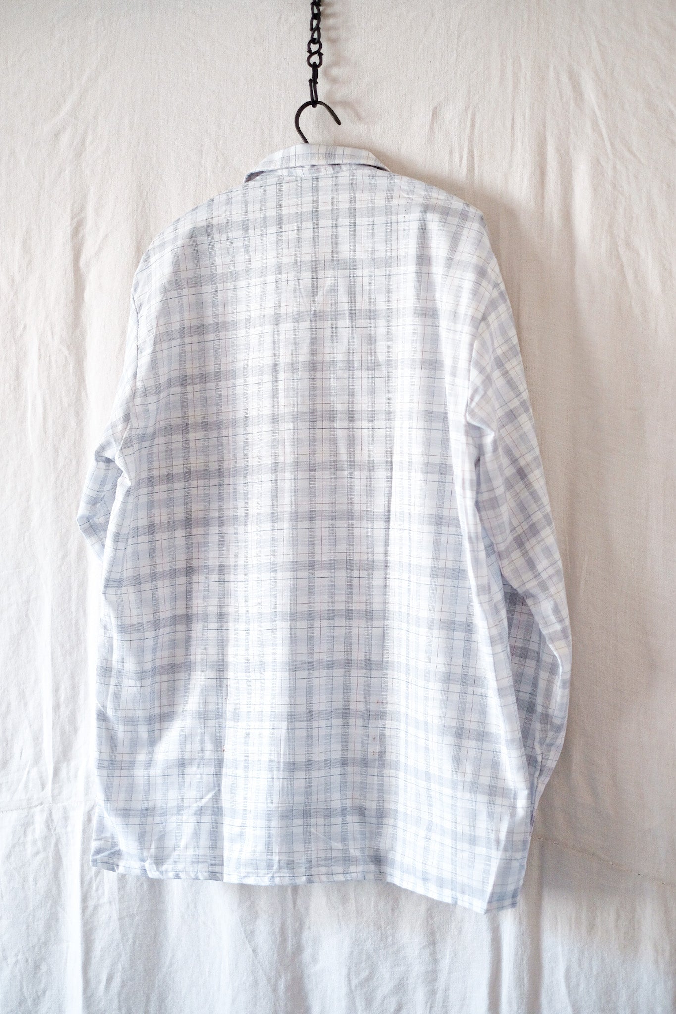 【~70's】French Vintage Long Sleeve Shirt "Dead Stock"