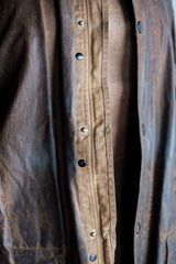 [~ 40's] Vintage Barbour "Solway Zipper" สีขาว