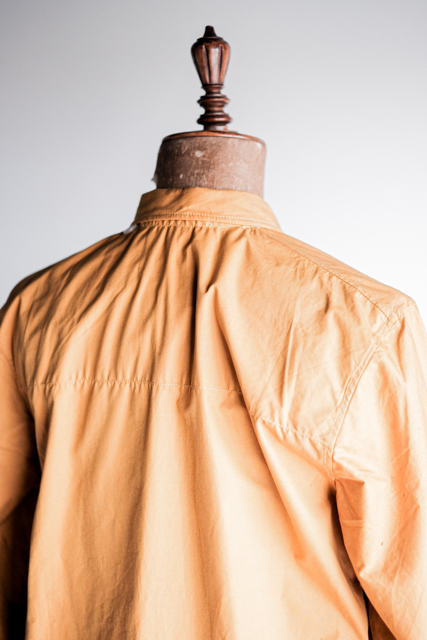 ［~40's］French Vintage Yellow Cotton Jacket "Dead Stock"