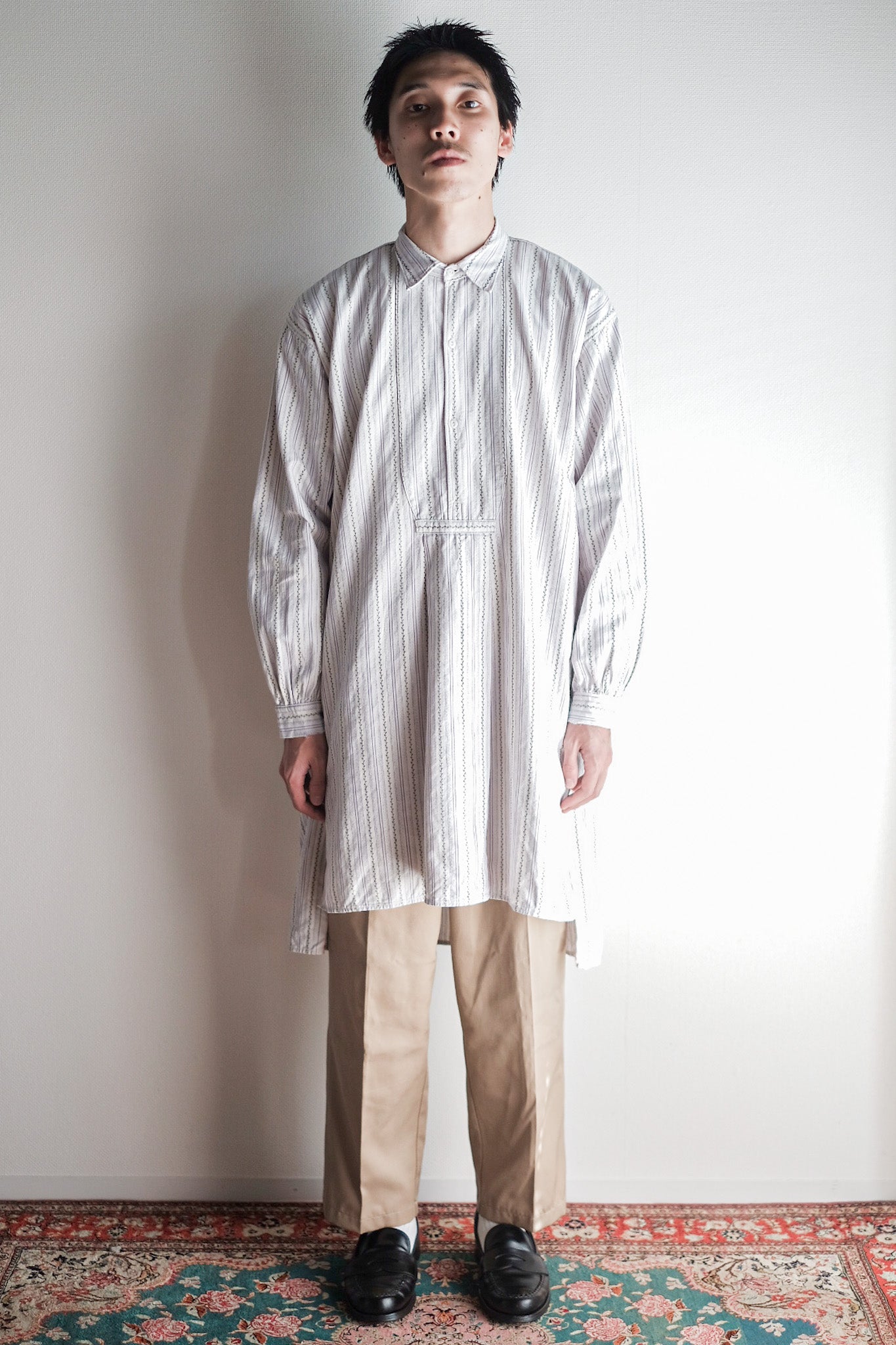 ［~20's］French Vintage Grandpa Shirt