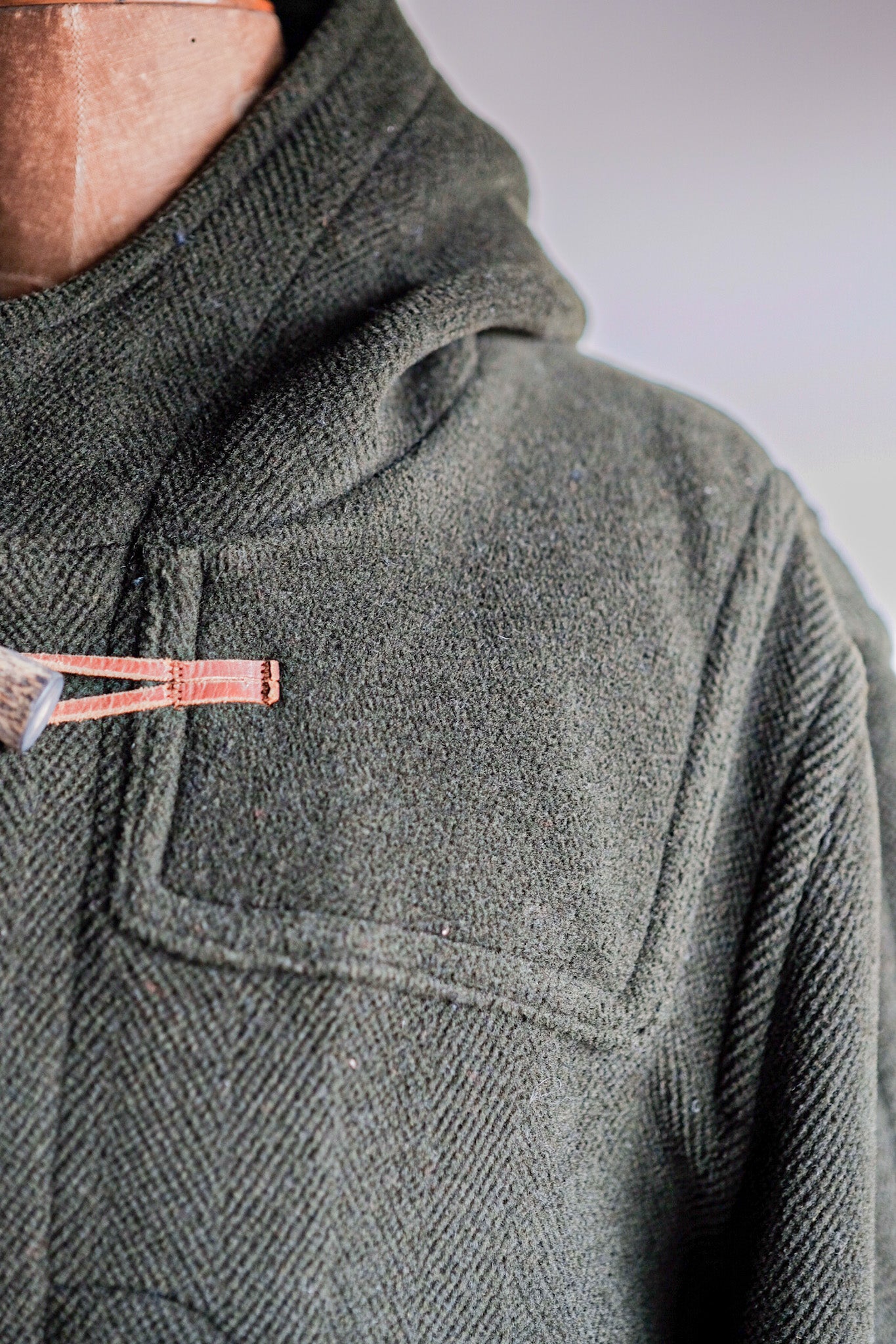［~90's］Old INVERTERE Wool Duffle Coat "Moorbrook"