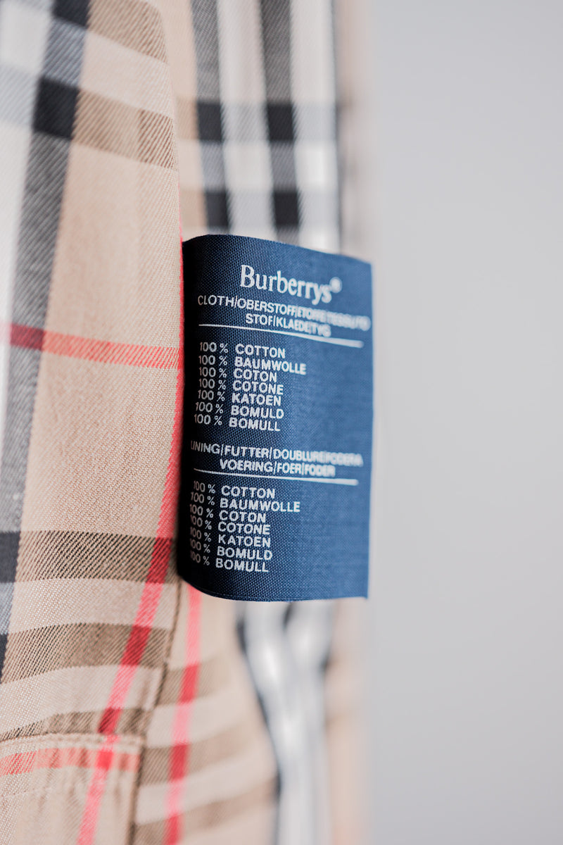 [~ 80's] Raglan Balmacaan Coat Single Vintage ของ Burberry ขนาด C100 Size.48REG