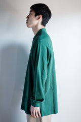 [~ 80's] Chemise Lacoste L/S Polo Size.5 "Forest Green"