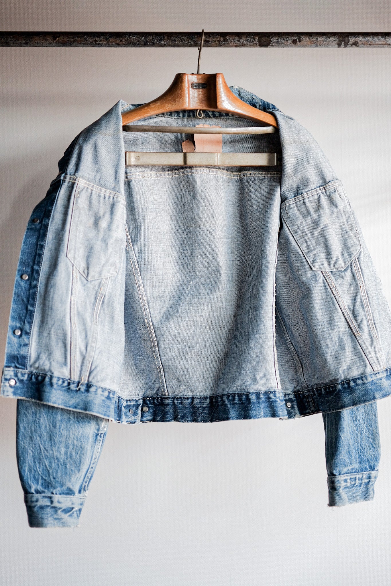 ［~60's］Vintage Levi's 557 Denim Jacket "Big E"