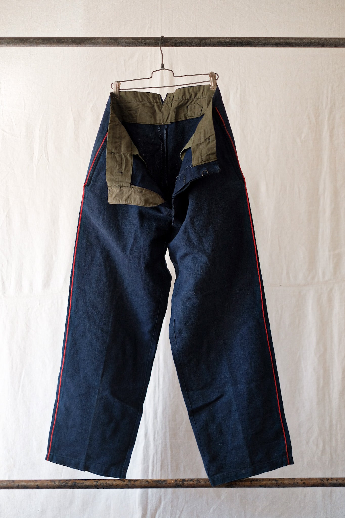 workFrench vintage fire man pants
