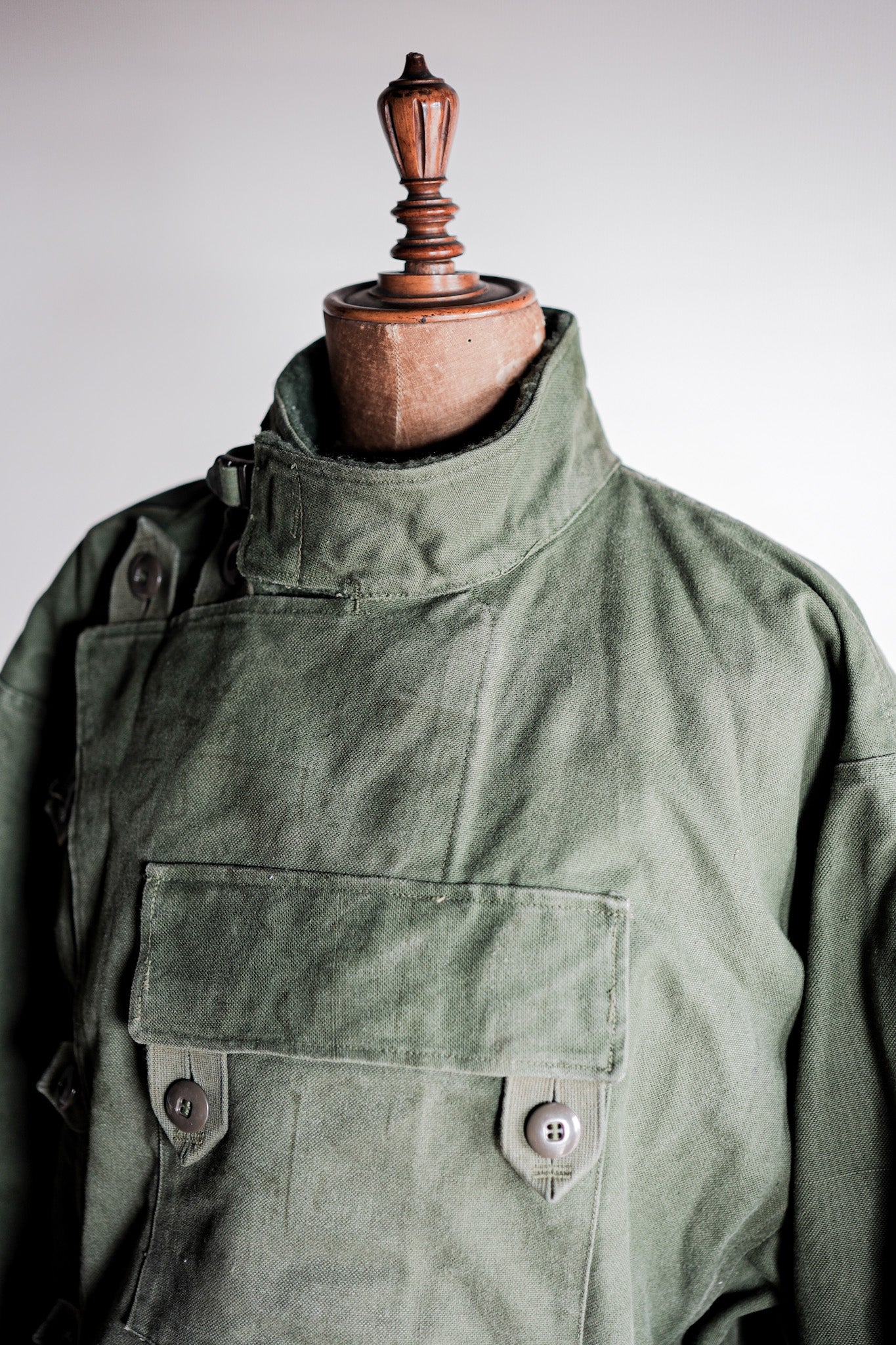 ［~60's］Swedish Army Dispatch Rider Motorcycle Jacket With Liner Size.C52