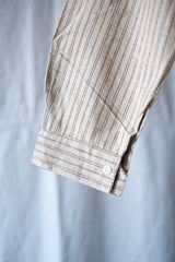 【~30's】French Vintage Grandpa Shirt "Dead Stock"