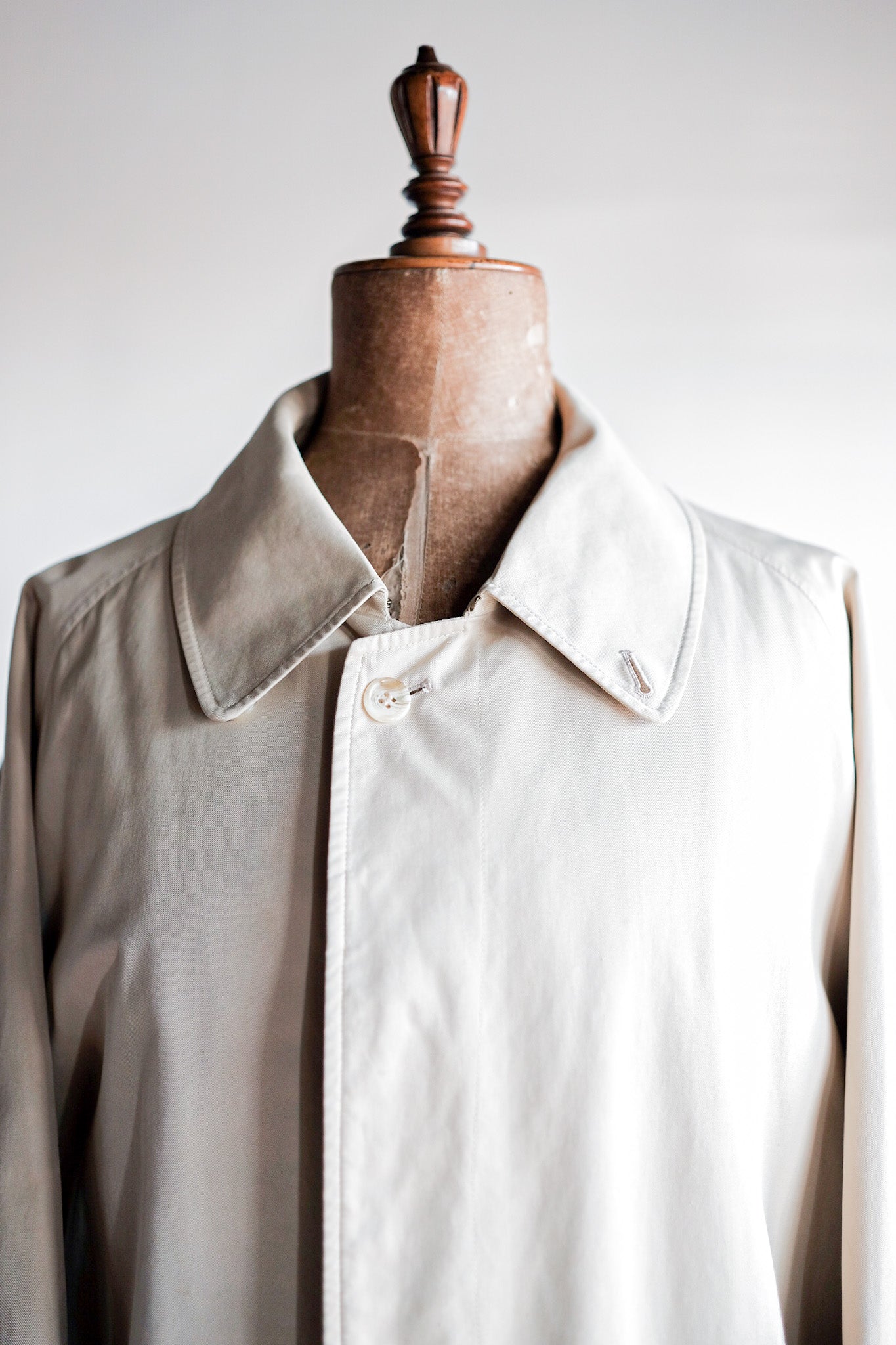 ［~70's］Vintage Burberry's Single Raglan Balmacaan Coat C100 Size.52REG