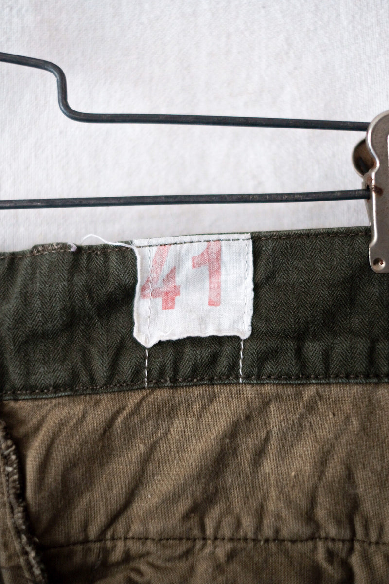 【~60's】French Army M47 Field Trousers Size.41