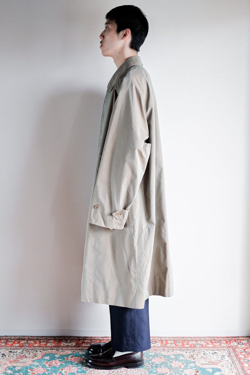 [~ 80's] Raglan Balmacaan Single's Vintage Burberry Coat C100 Size.58REG "Tamamushi"
