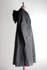 【Early 20th C】French Antique Rubber Raincoat