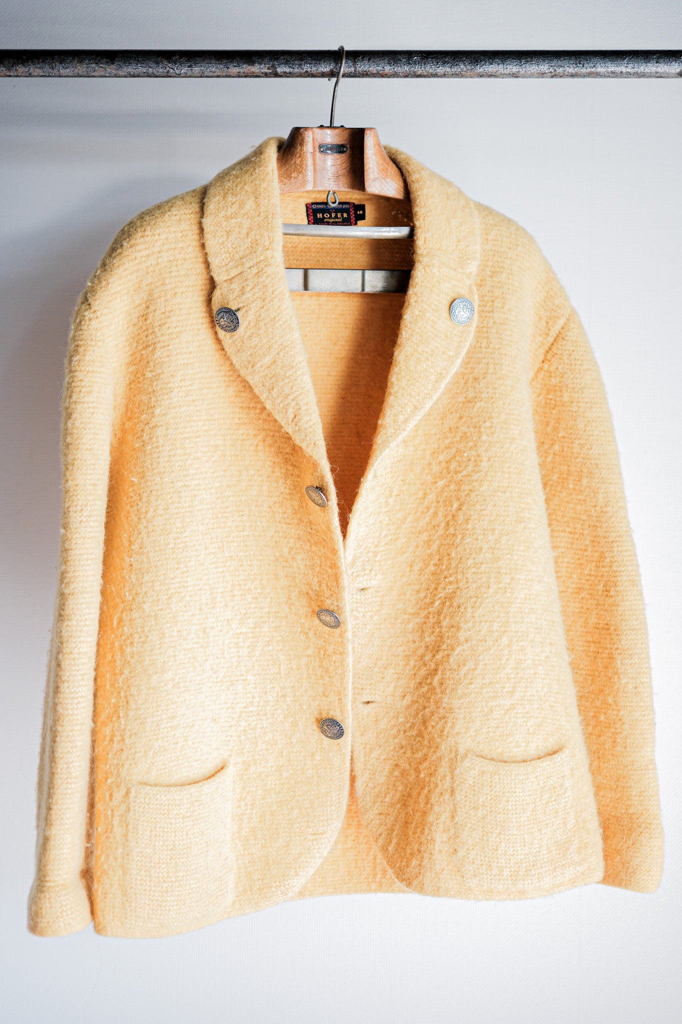 ［~80's］HOFER Tyrolean Wool Jacket Size.48