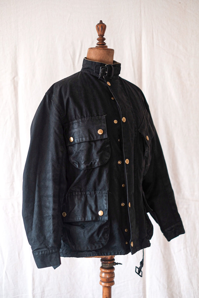 【~80's】Vintage Barbour "INTERNATIONAL SUIT NATO Model" 3 Crest Size.38