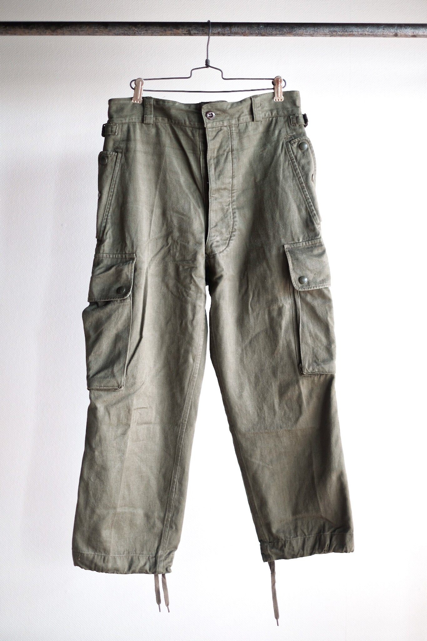 [~ 60's] French Army Tap47/56 ParaTrooper Trousers Size.11