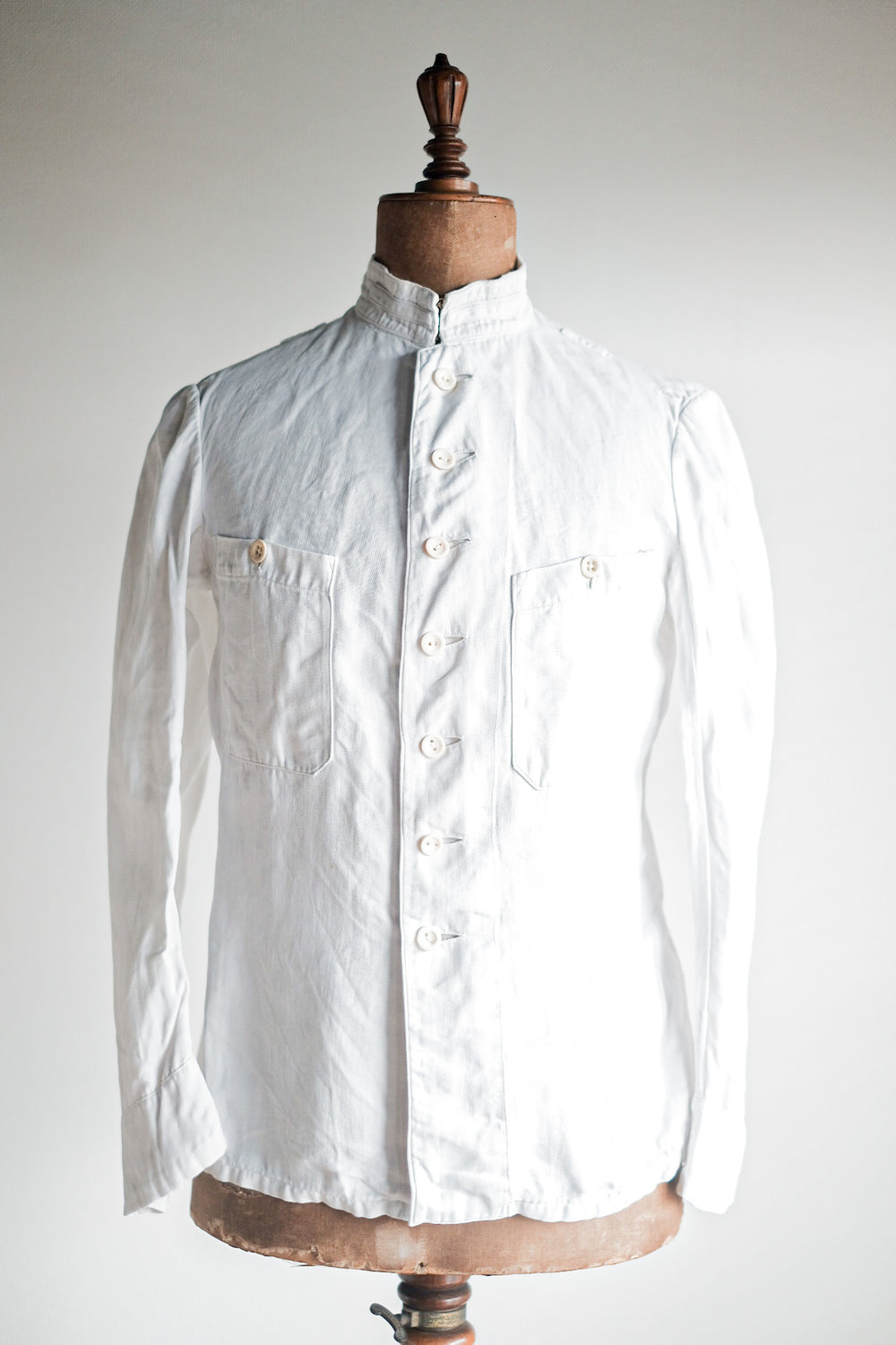 ［~20's］French Army Cotton Linen Colonial Jacket