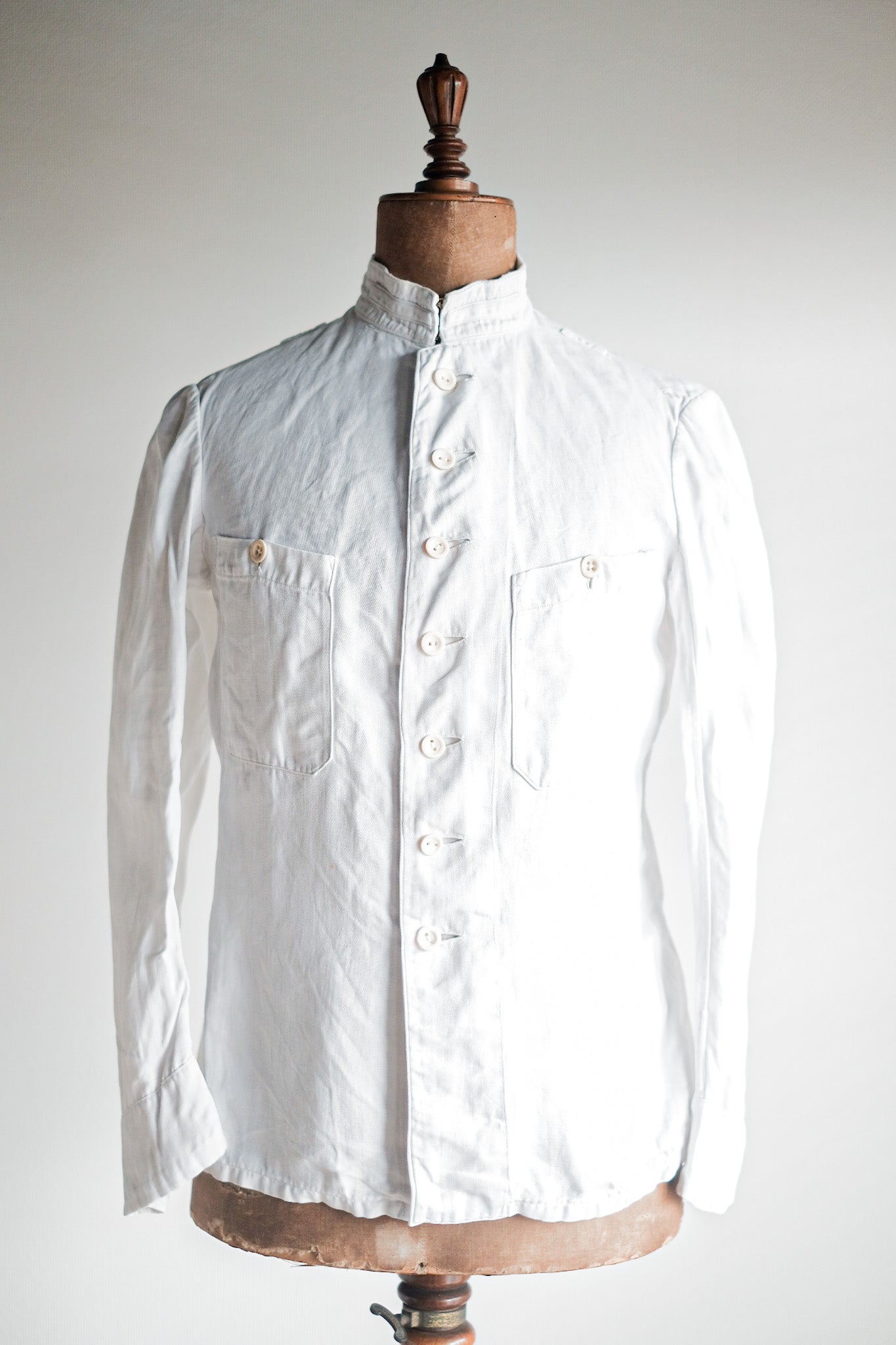 ［~20's］French Army Cotton Linen Colonial Jacket
