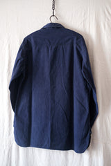 【~50's】French Army M45 Indigo Metis Shirt