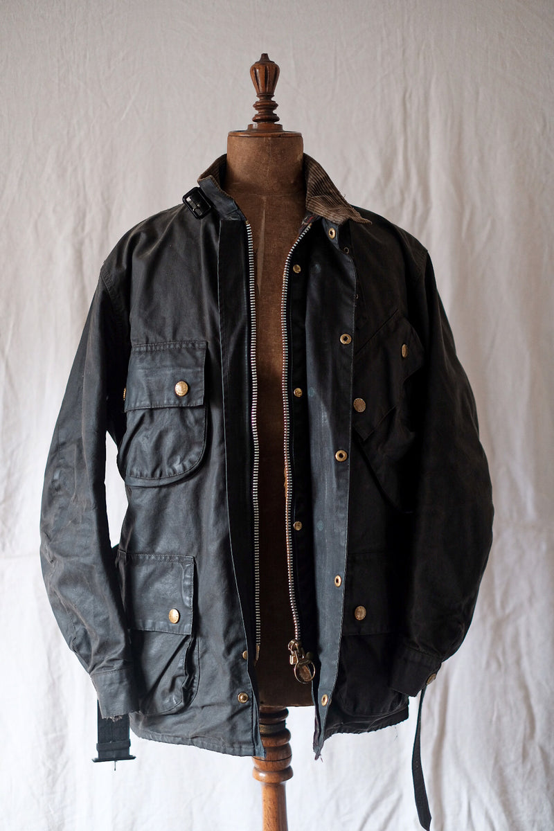 身幅57cmDEADSTOCK 70s Barbour INTERNATIONAL C42