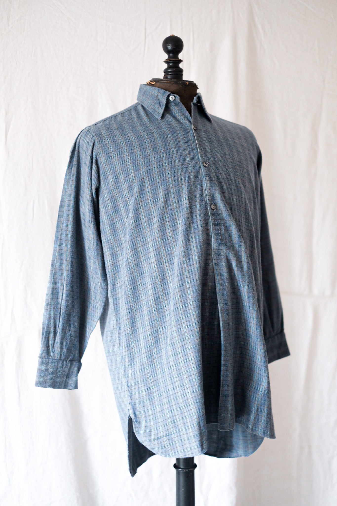 【~50's】French Vintage Grandpa Shirt