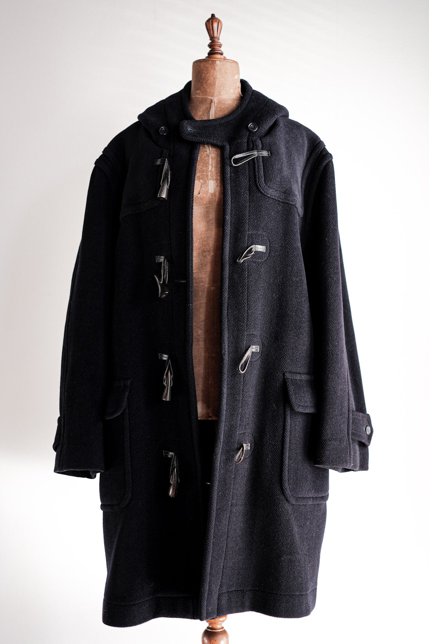 90's】OLD ENGLAND PARIS Wool Duffle Coat 