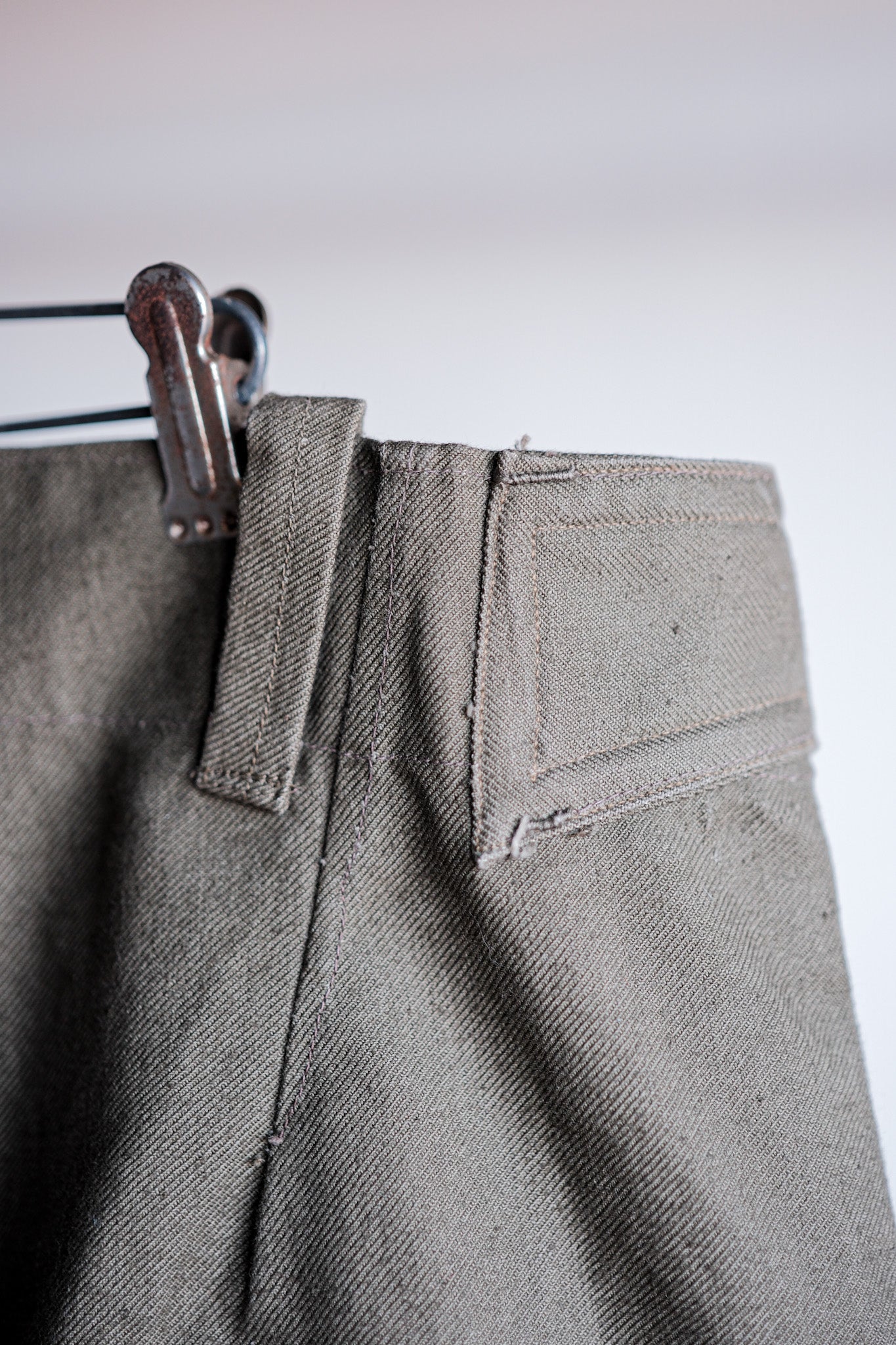 ［~40's］French Army Unusual Pattern Trousers "Dead Stock"