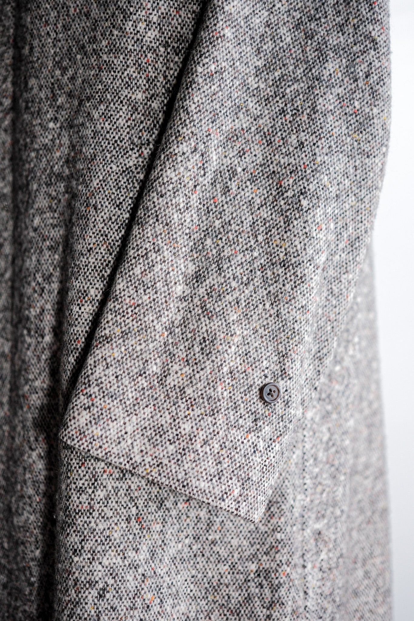 ［~70's］Vintage Burberry's Single Raglan Balmacaan Coat Size.38R "IRISH TWEED" "RAINBOW C 別注"