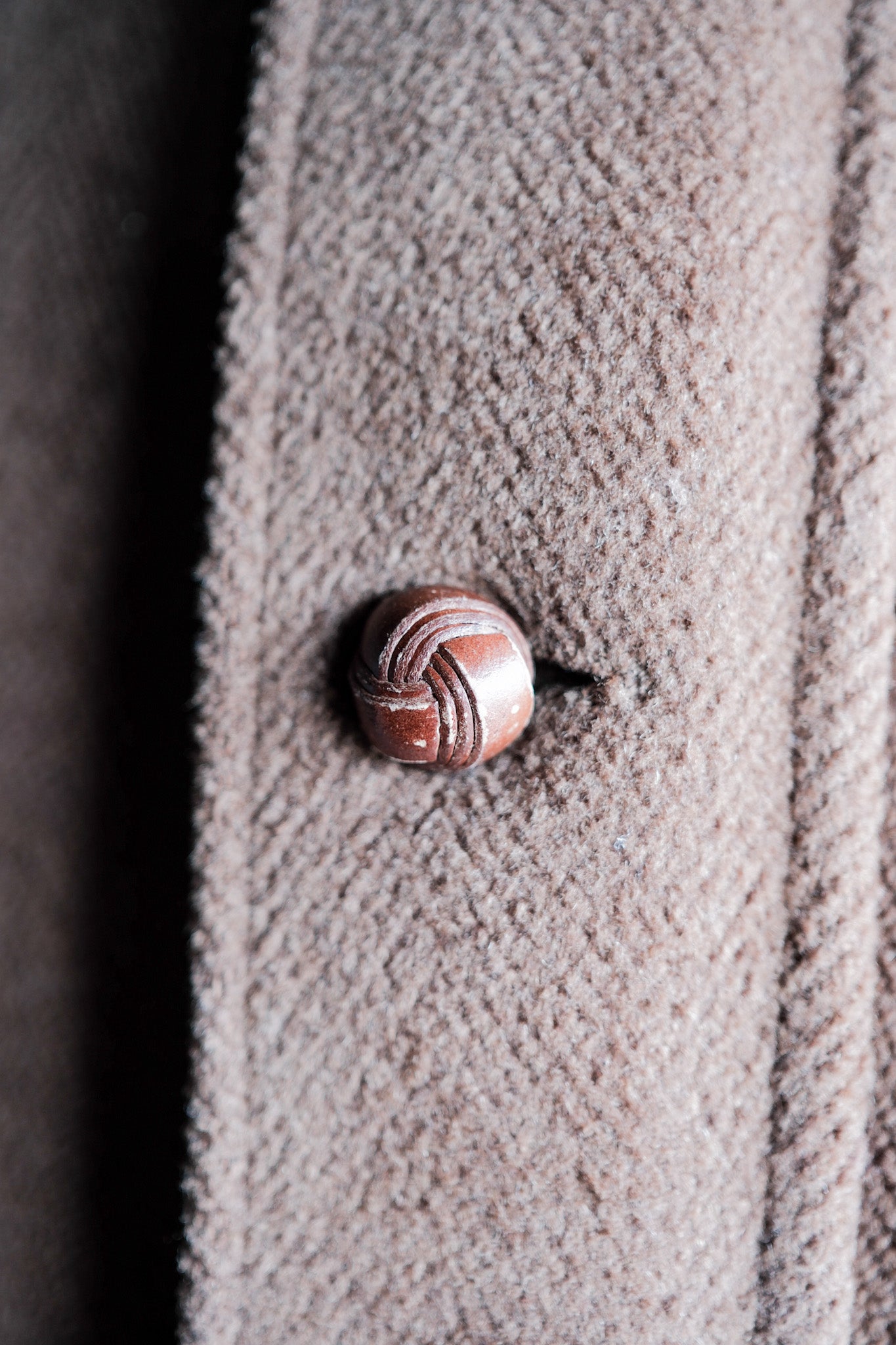 【~90's】Old INVERTERE Wool Jacket With Chin Strap "Moorbrook"