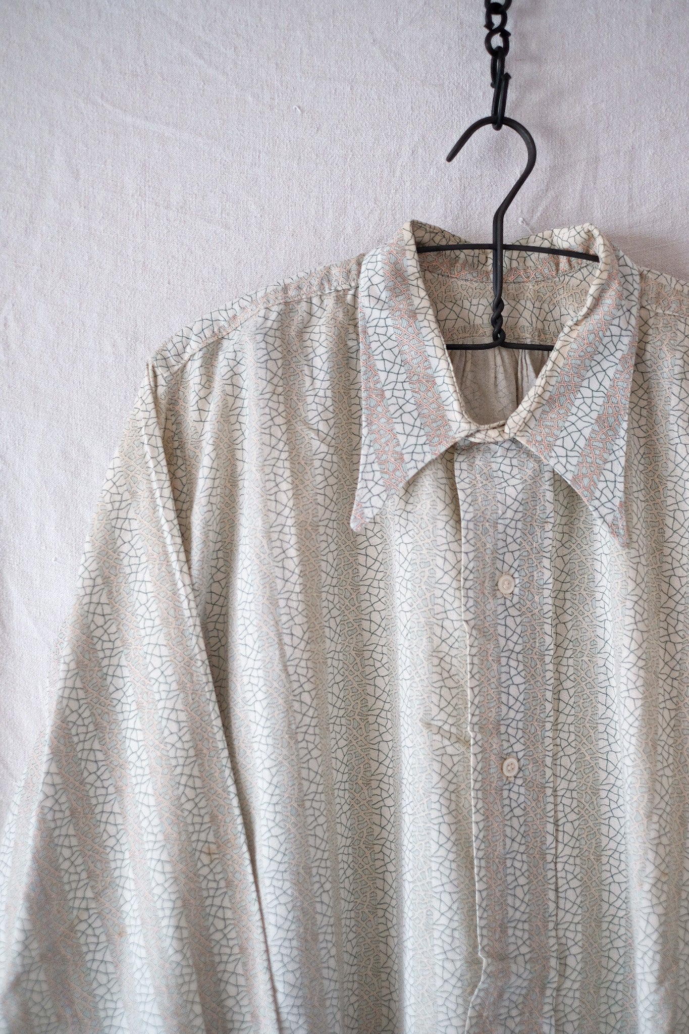 [~ 20's] French Antique Grandpa Shirt
