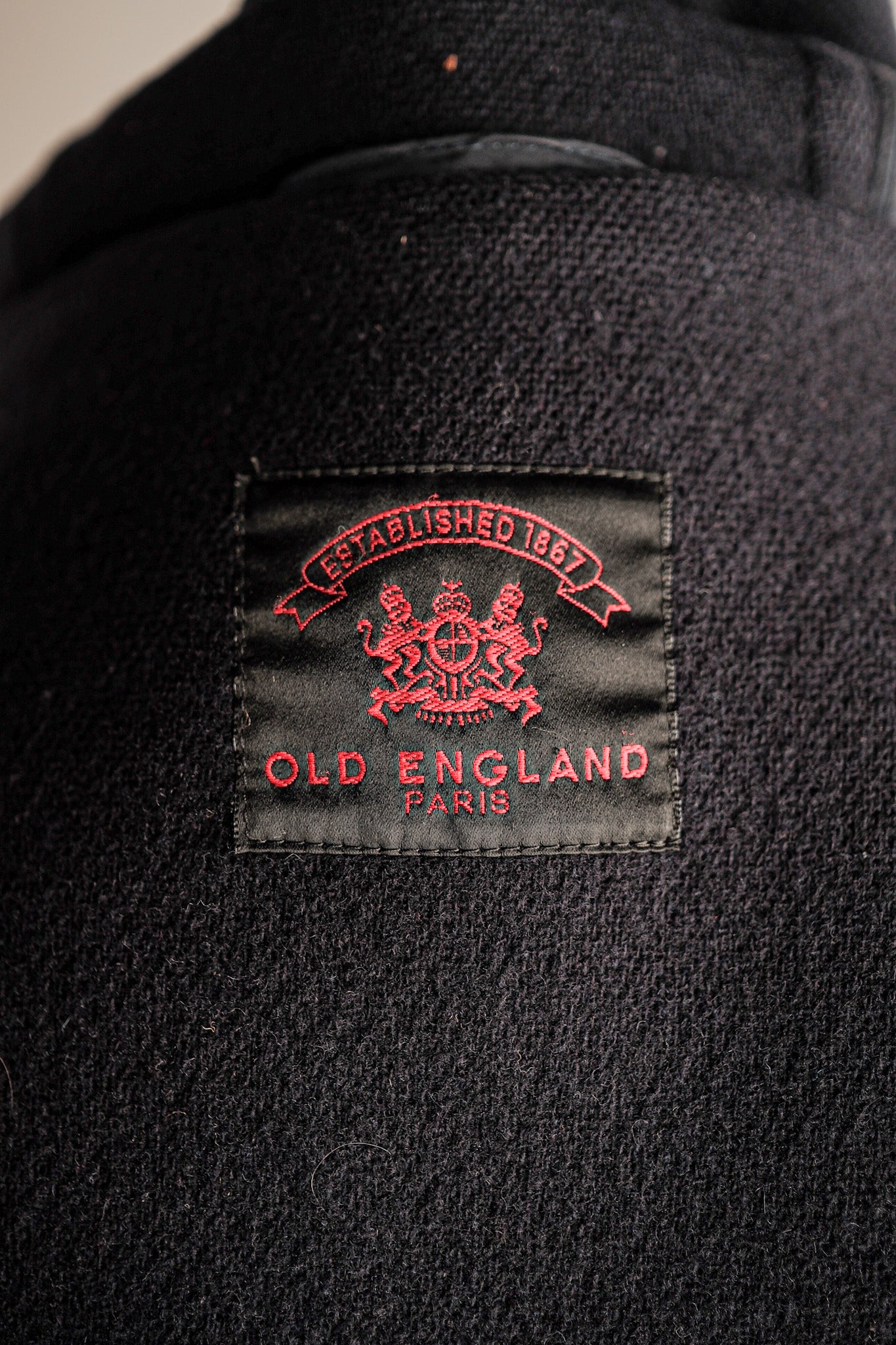 ［~90's］OLD ENGLAND PARIS Wool Duffle Coat "Moorbrook"