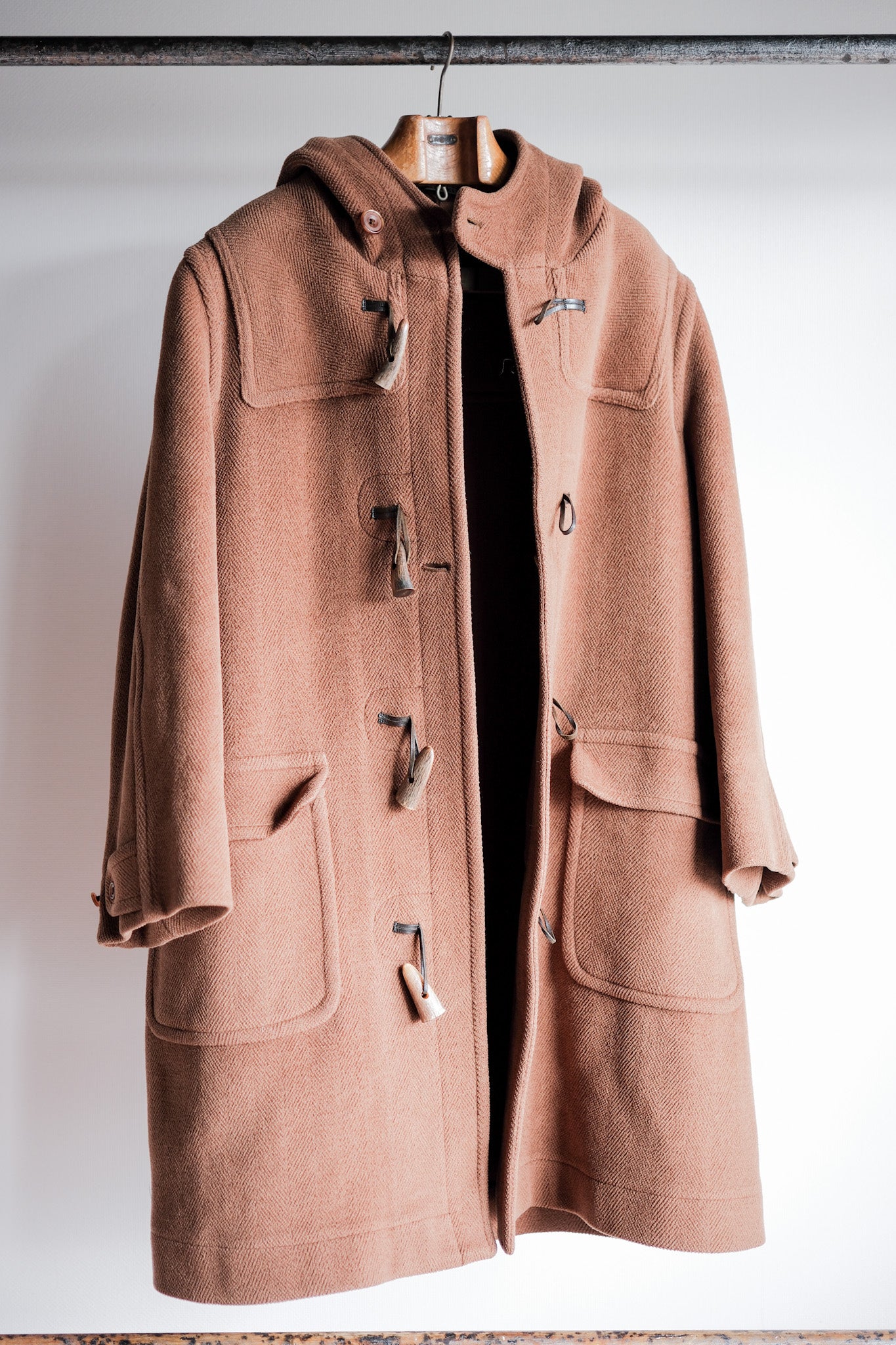 [~ 90's] Old Invertere Wool Duffle Coat 